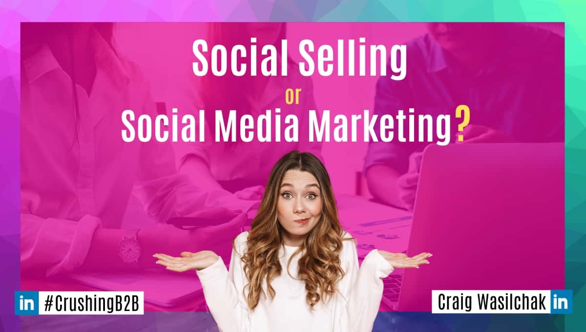 girl confused about social selling and social media marketing